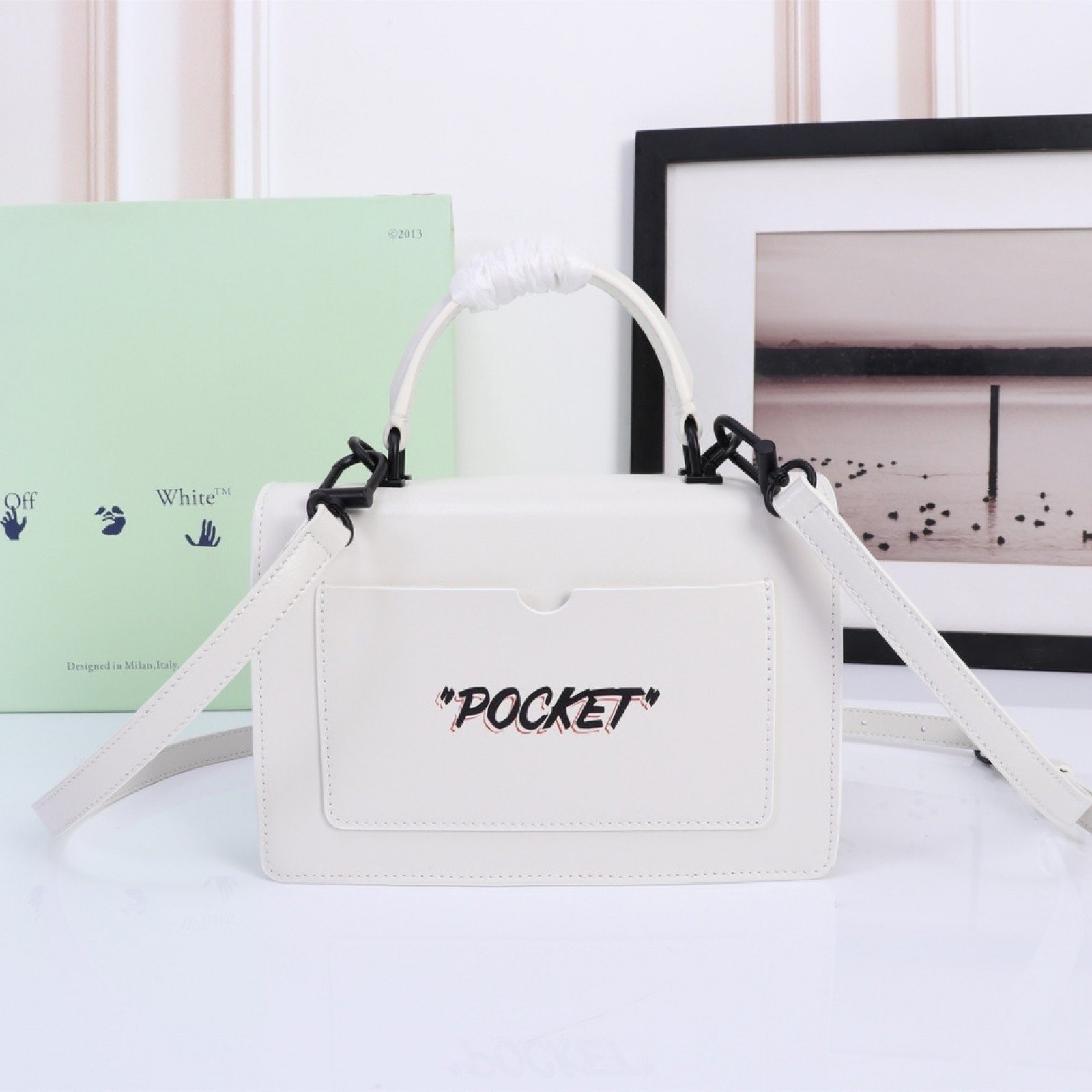 OF.F # Handbag Crossbody Bag 22*15*7cm