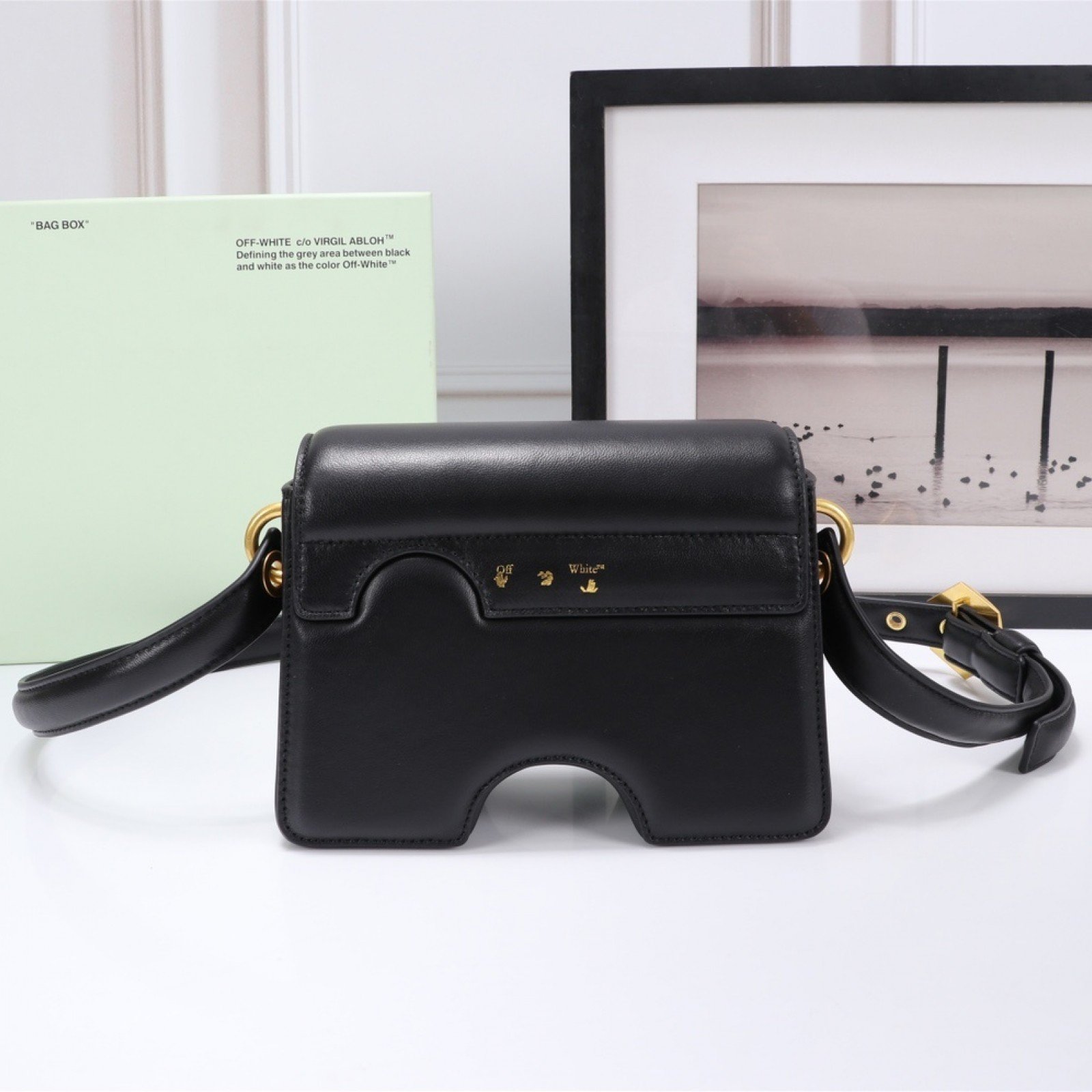 offwhite Crossbody Bags 22*16*8cm