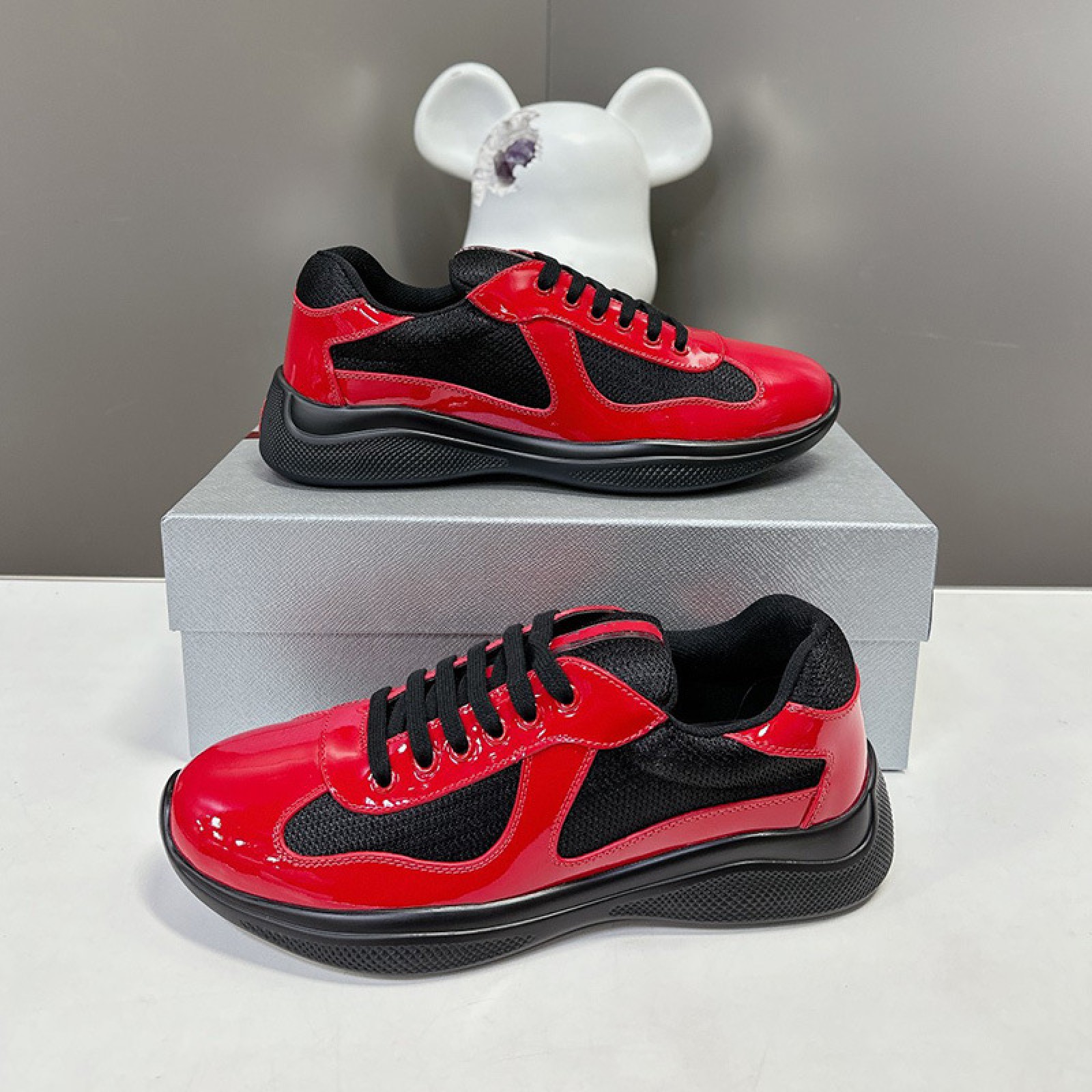 Smooth Leather Americas cup Prada All items are in stock and ready for immediate purchase