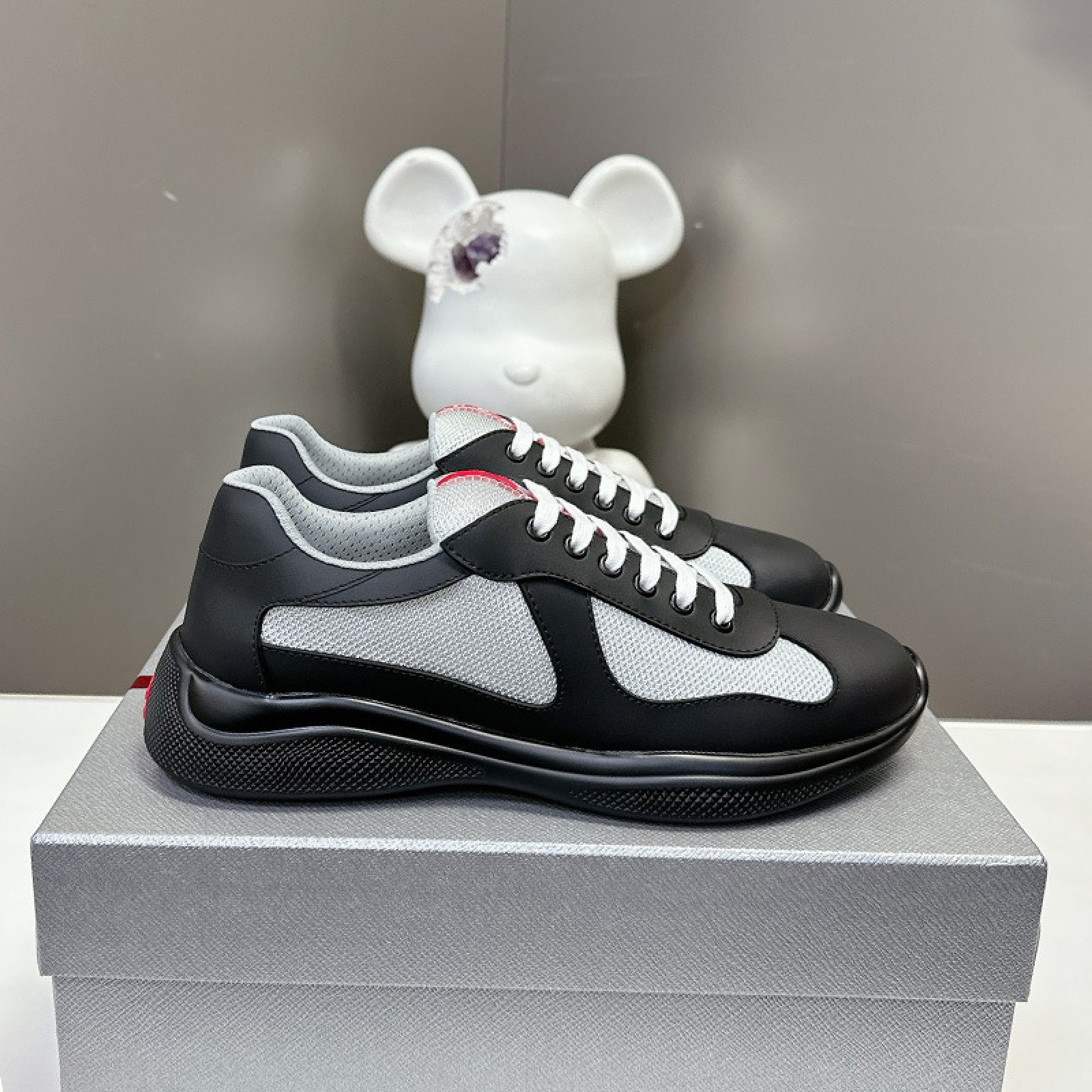 Smooth Leather Americas cup Prada All items are in stock and ready for immediate purchase
