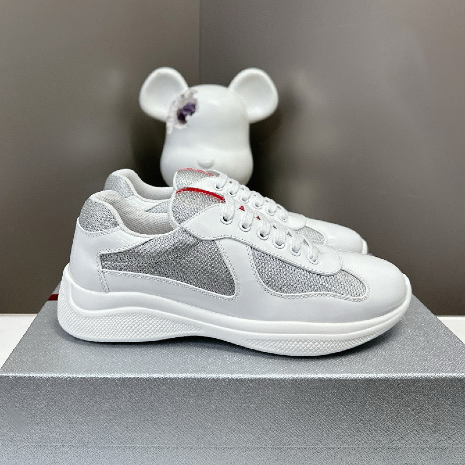 Smooth Leather Americas cup Prada All items are in stock and ready for immediate purchase