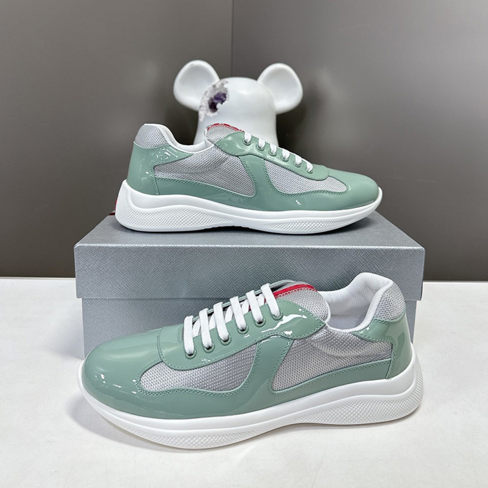 Smooth Leather Americas cup Prada All items are in stock and ready for immediate purchase