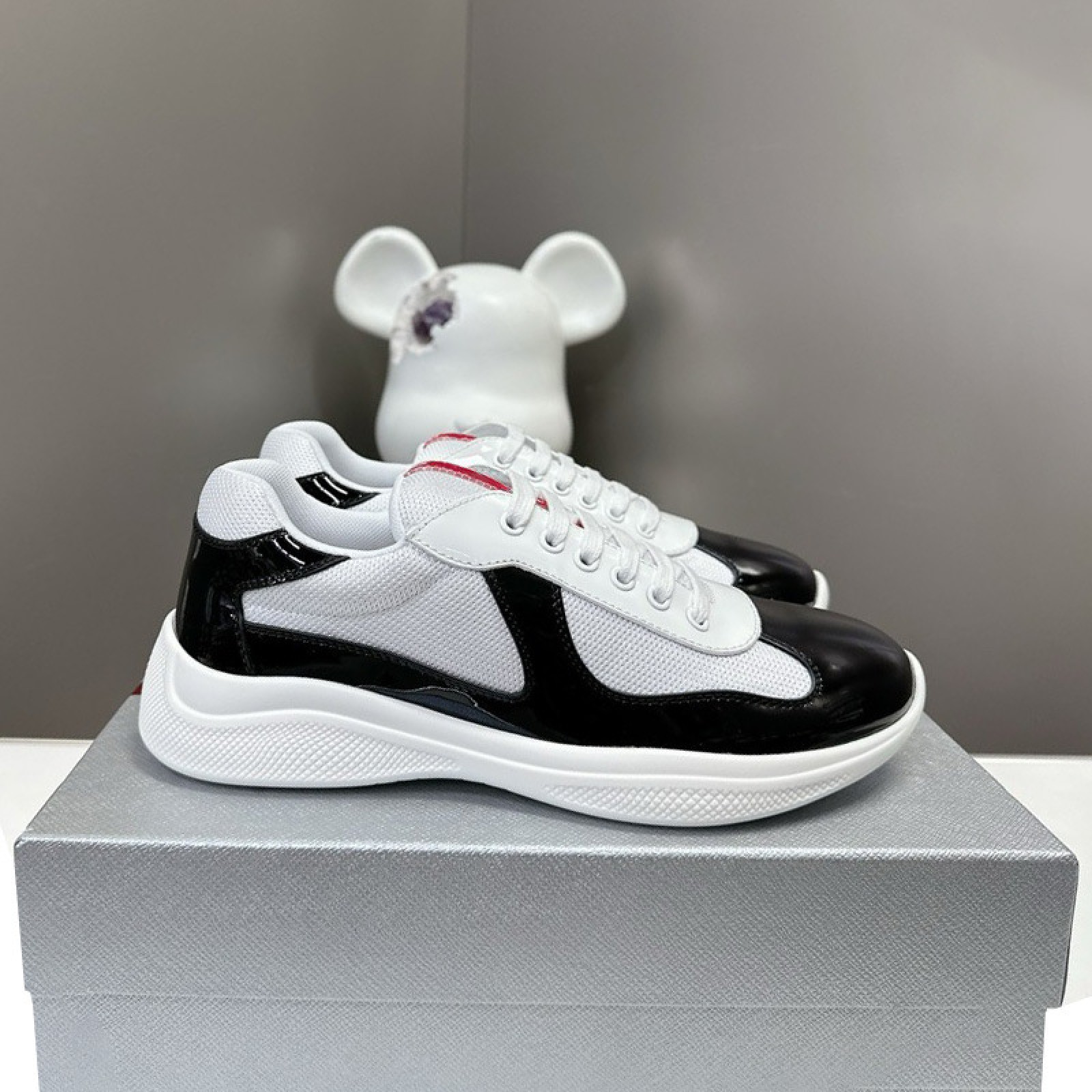 Smooth Leather Americas cup Prada All items are in stock and ready for immediate purchase