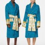 Versace robes for Men and Women Unisex Bathrobes, House Coats Barocco Sleeve