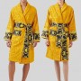 Versace robes for Men and Women Unisex Bathrobes, House Coats Barocco Sleeve