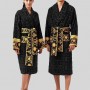 Versace robes for Men and Women Unisex Bathrobes, House Coats Barocco Sleeve