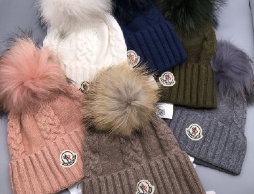 Wool Beanie with Pom Pom