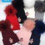 Wool Beanie with Pom Pom