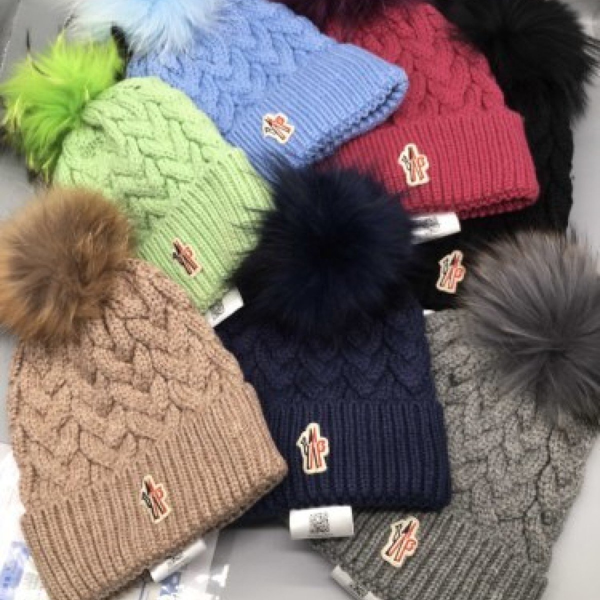 Wool Beanie with Pom Pom