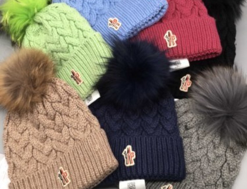 Wool Beanie with Pom Pom