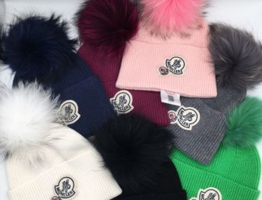 Wool Beanie with Pom Pom