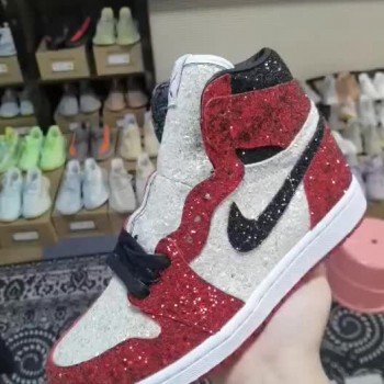 110USD Air Jordan 1 Bred Diamond CK5566-610 36-47.5