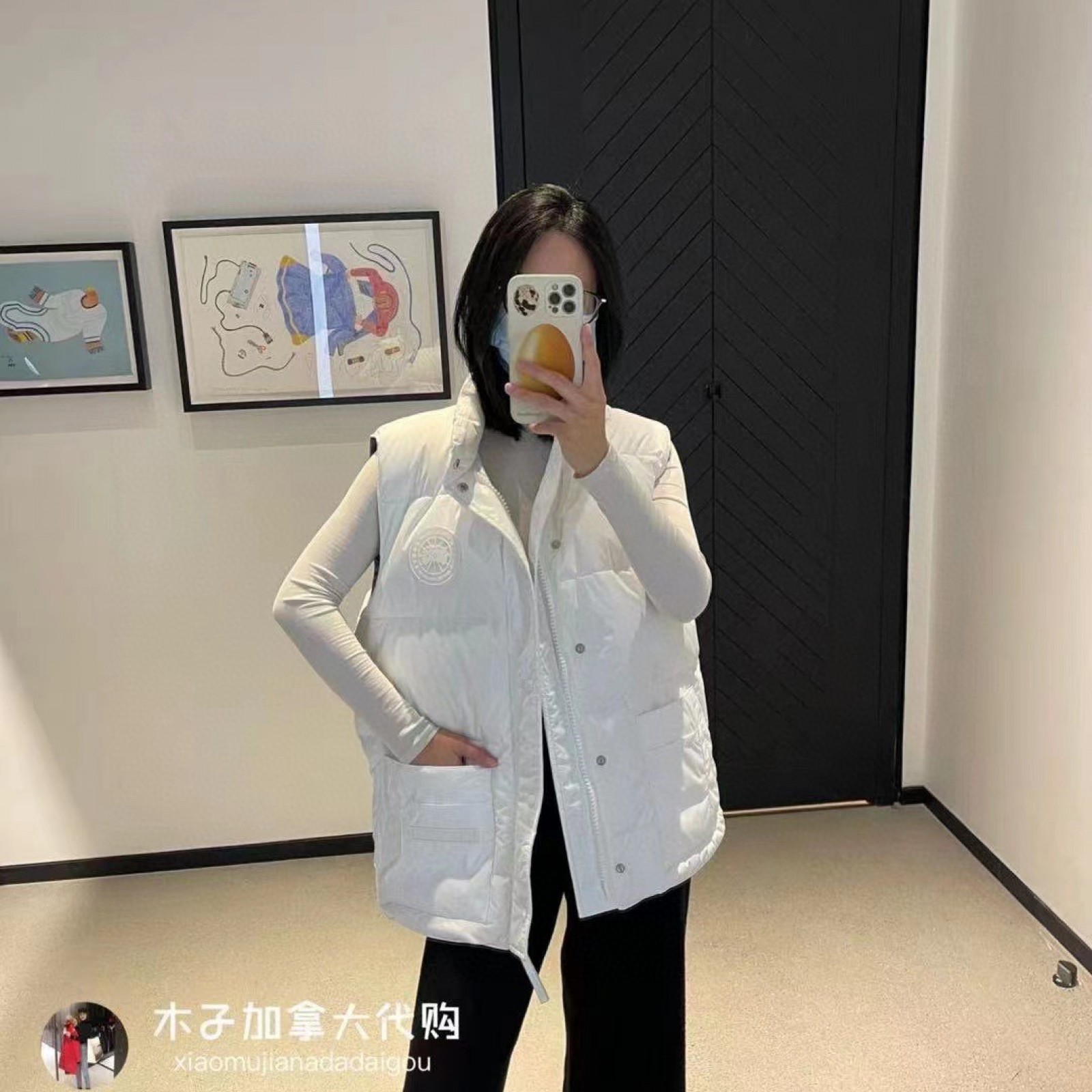 CN106 Mens Canada Goose VEST  New Mens Canada Gooses Down Vest for Both Mens Canada Goose and WoMens Canada Goose