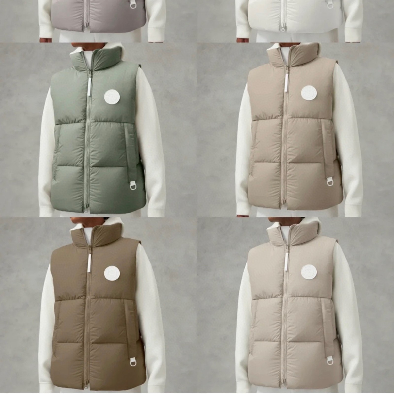 CN108 Mens Canada Goose/WOMens Canada Goose VEST  New WoMens Canada Gooses and Mens Canada Gooses Down Vest Canada Goose Mens Canada Gooses Down Jacket Top Quality CN175