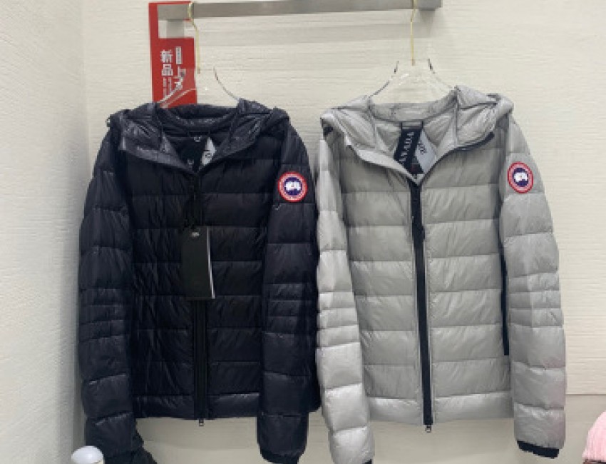 CN192 Men's Canada Goose COAT Standing Collar Men's Canada Goose's Down Jacket