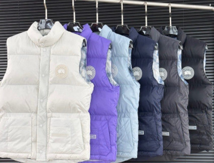 CN115 Men's Canada Goose Long style down jacket foldable