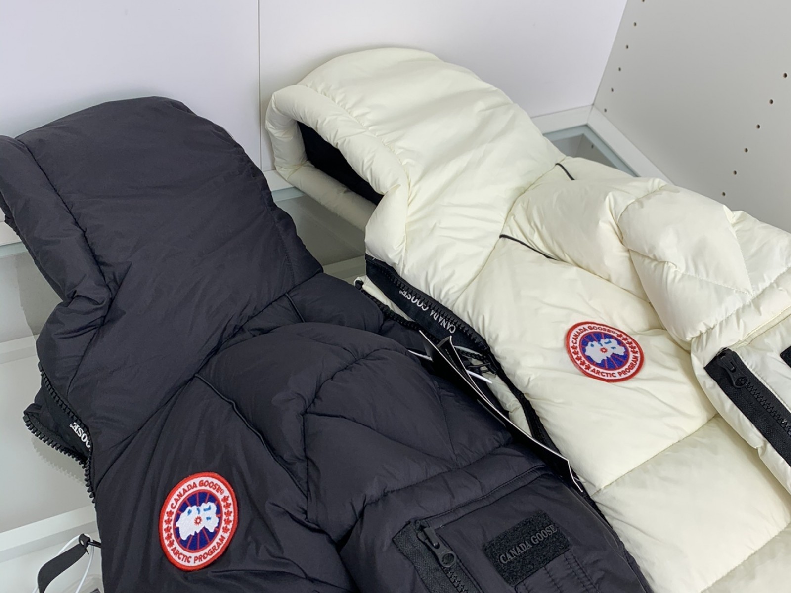 CN118 Mens Canada Goose New Mens Canada Gooses Hooded Down Jacket