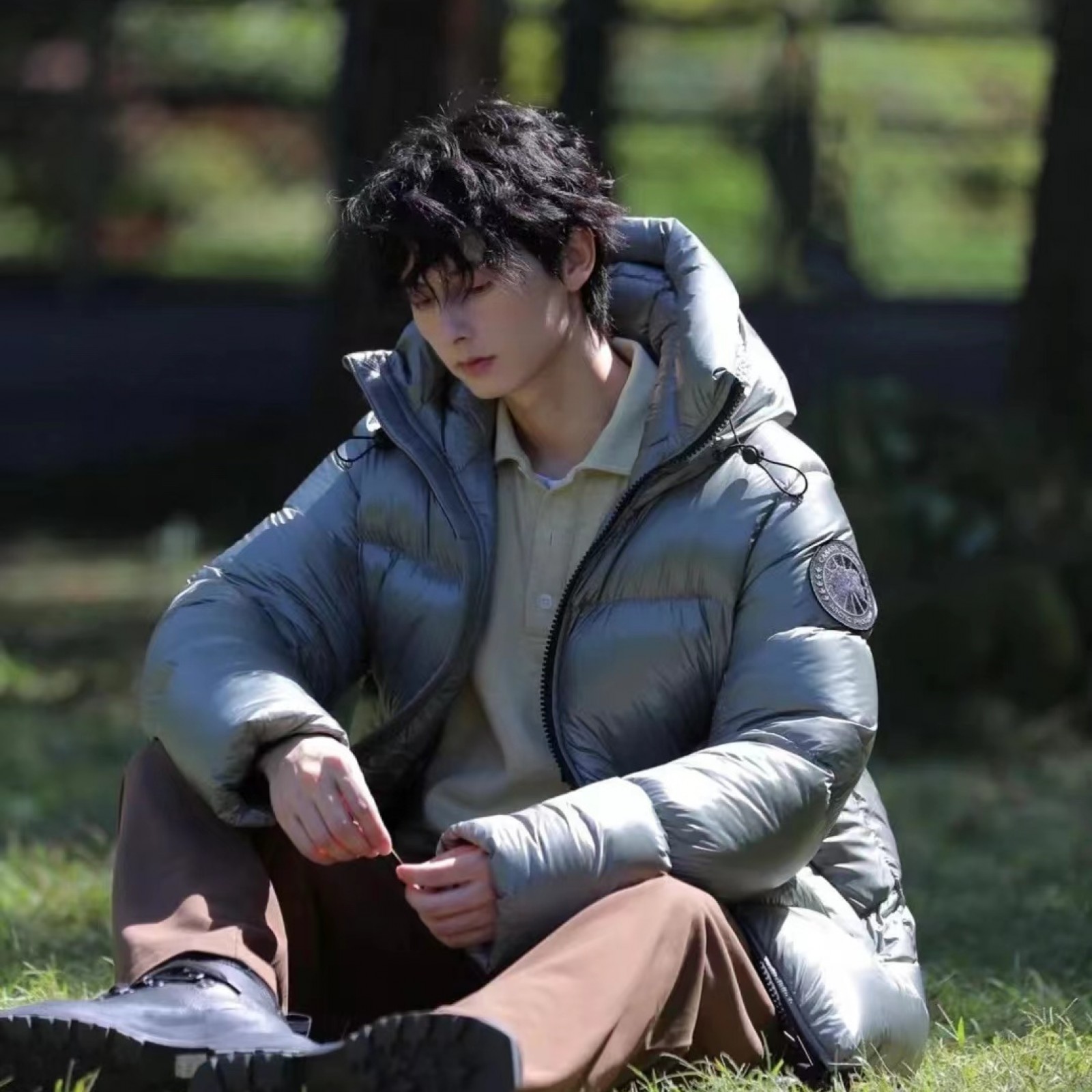 CN119 Mens Canada Goose Da Ge New Collaboration Style Down Jacket