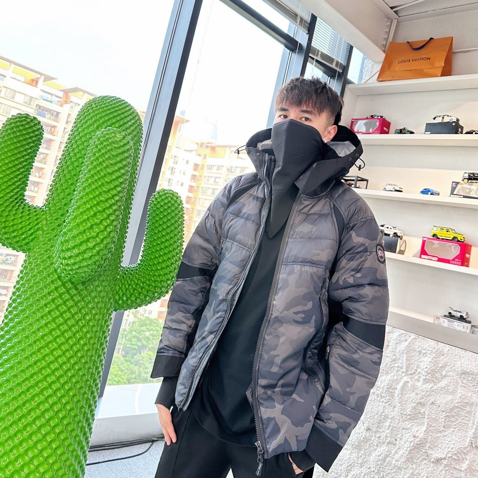 CN146 Mens Canada Goose Black Label Collection Chart CN29