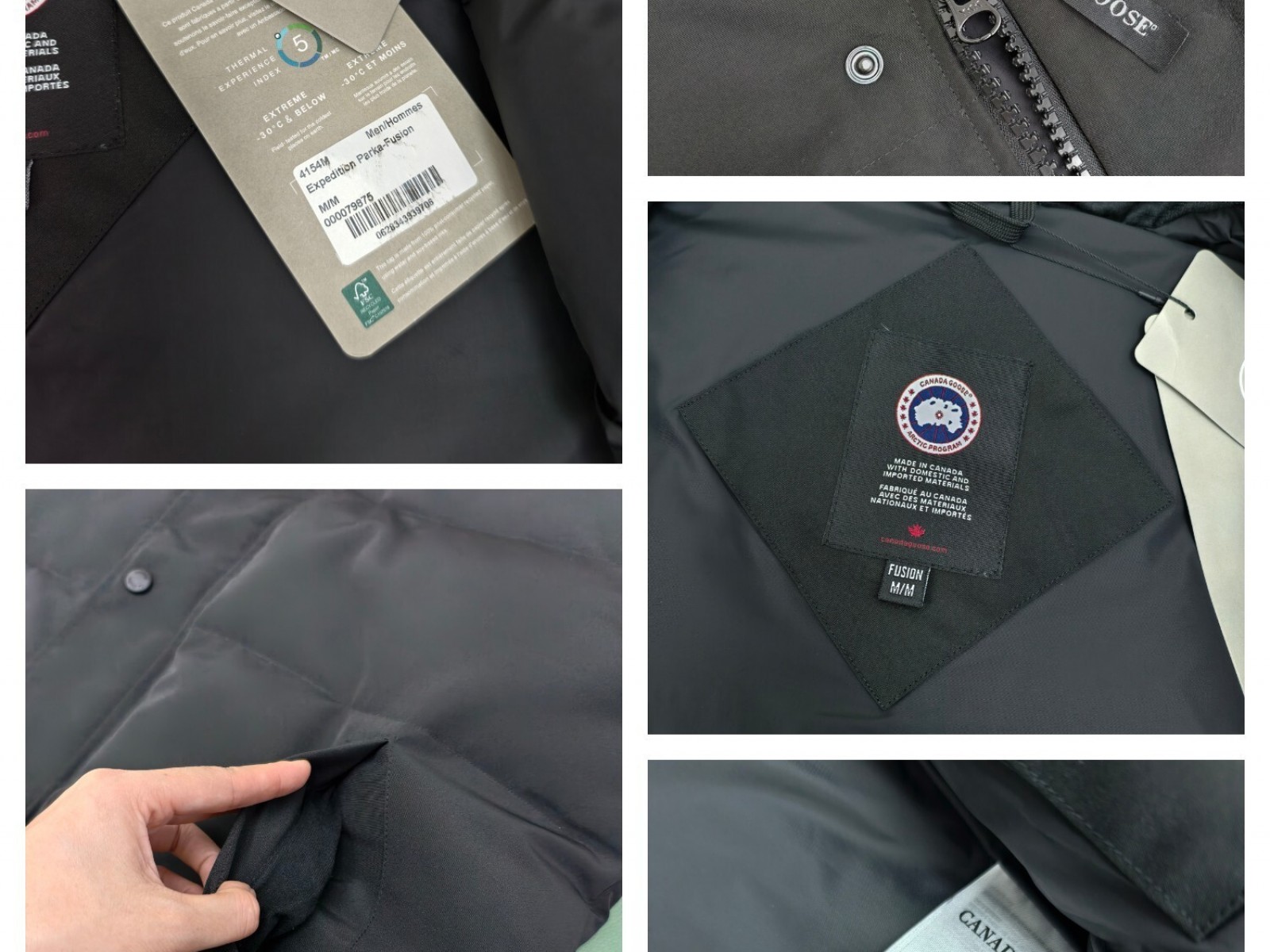 CN112 Mens Canada Goose Cooperative Style Down Jacket