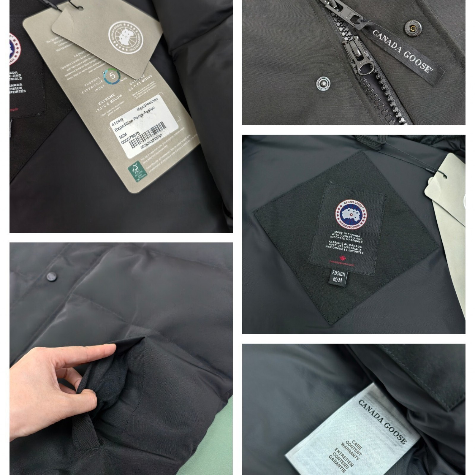 CN112 Mens Canada Goose Cooperative Style Down Jacket