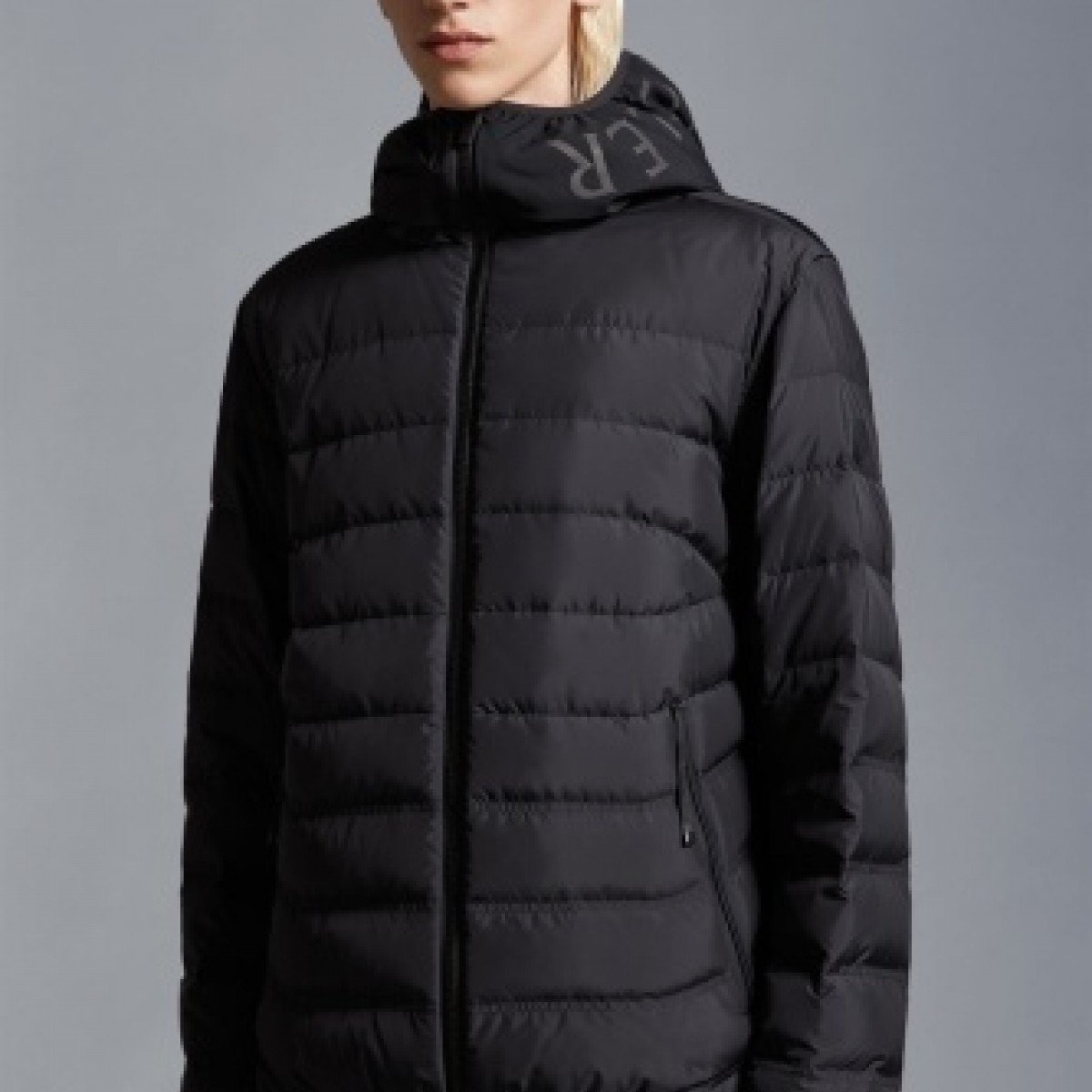 Blouson Vernasca noir rembourré en duvet