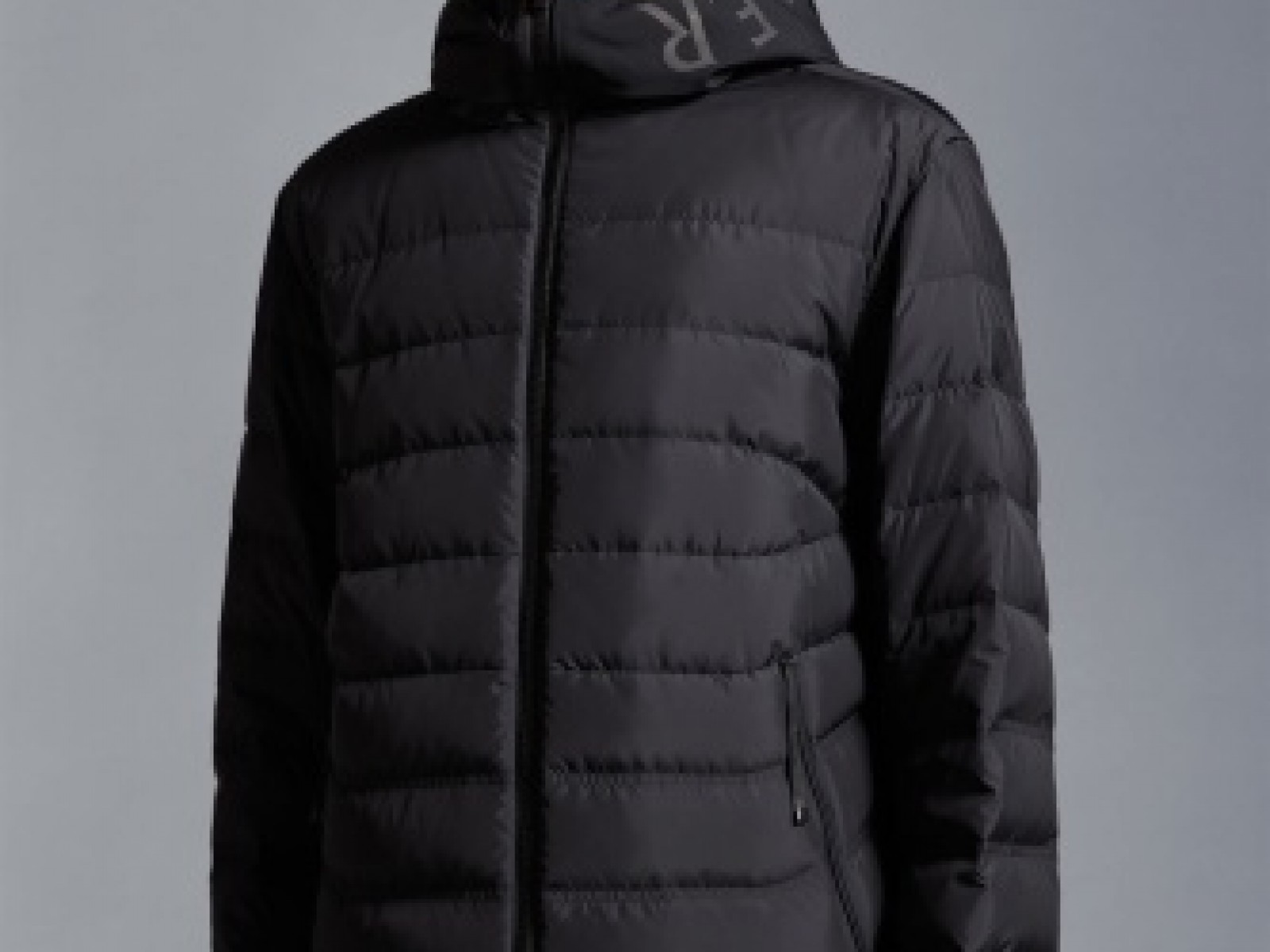 Blouson Vernasca noir rembourré en duvet