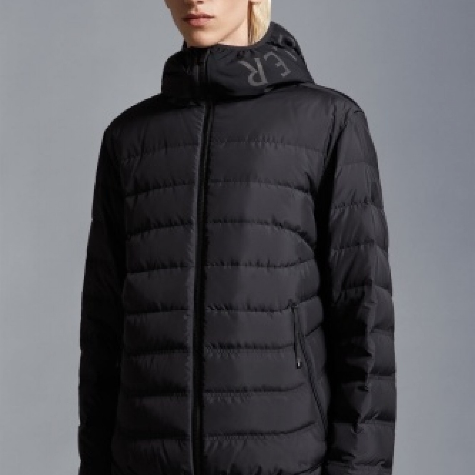 Blouson Vernasca noir rembourré en duvet