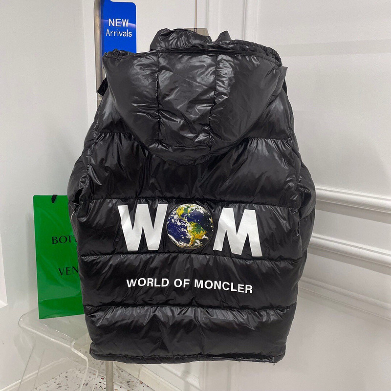 Moncler Hiroshi Fujiwaras Pattern Down Hoodie Jacket