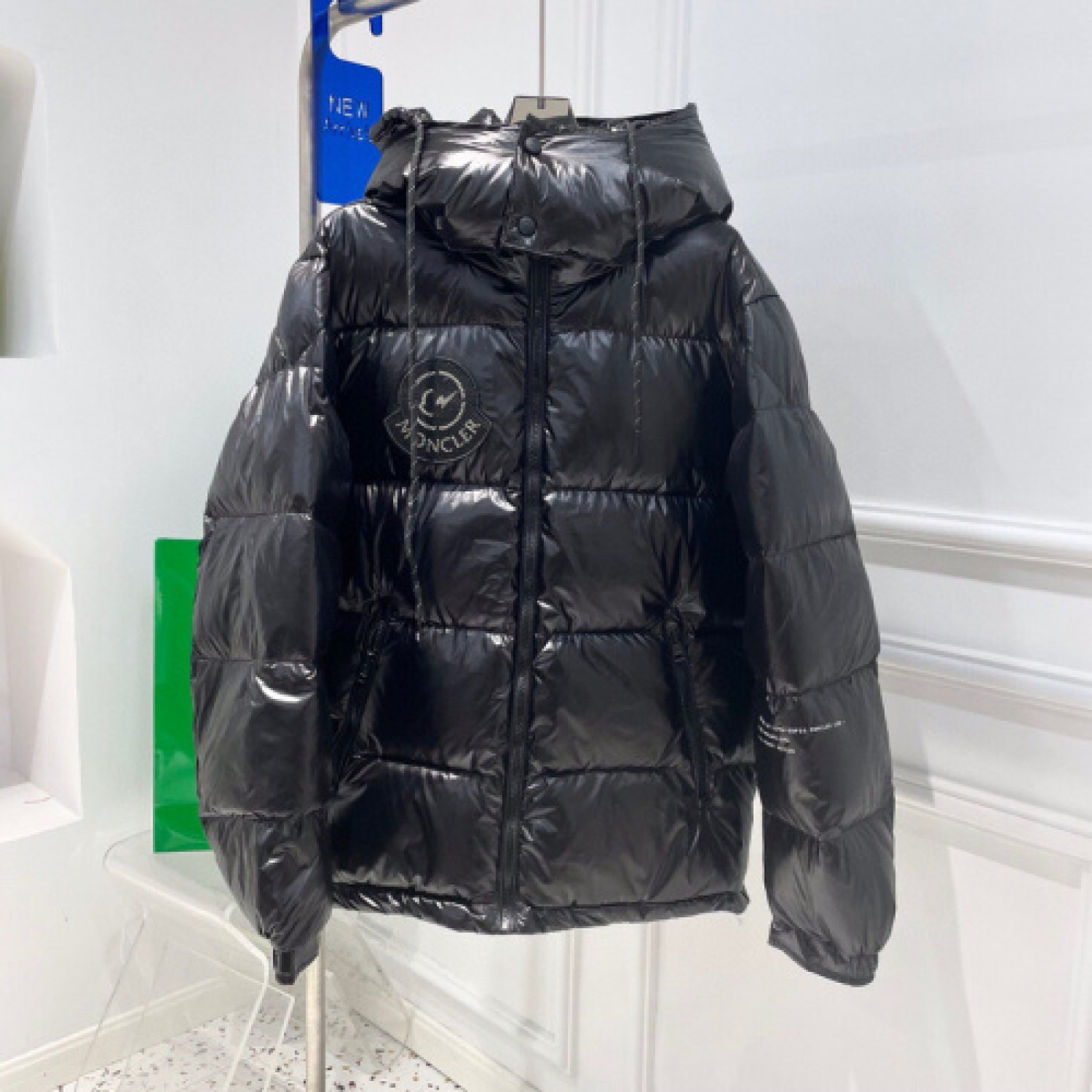Moncler Hiroshi Fujiwaras Pattern Down Hoodie Jacket
