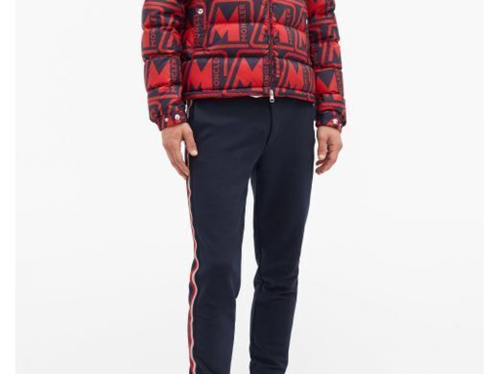 Moncler Frioland logo-print quilted down hooded jacket