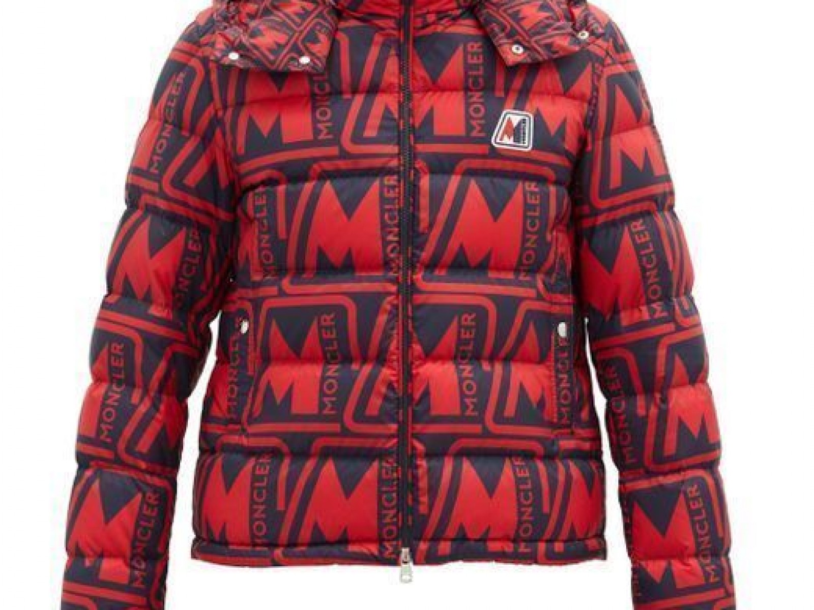 Moncler Frioland logo-print quilted down hooded jacket