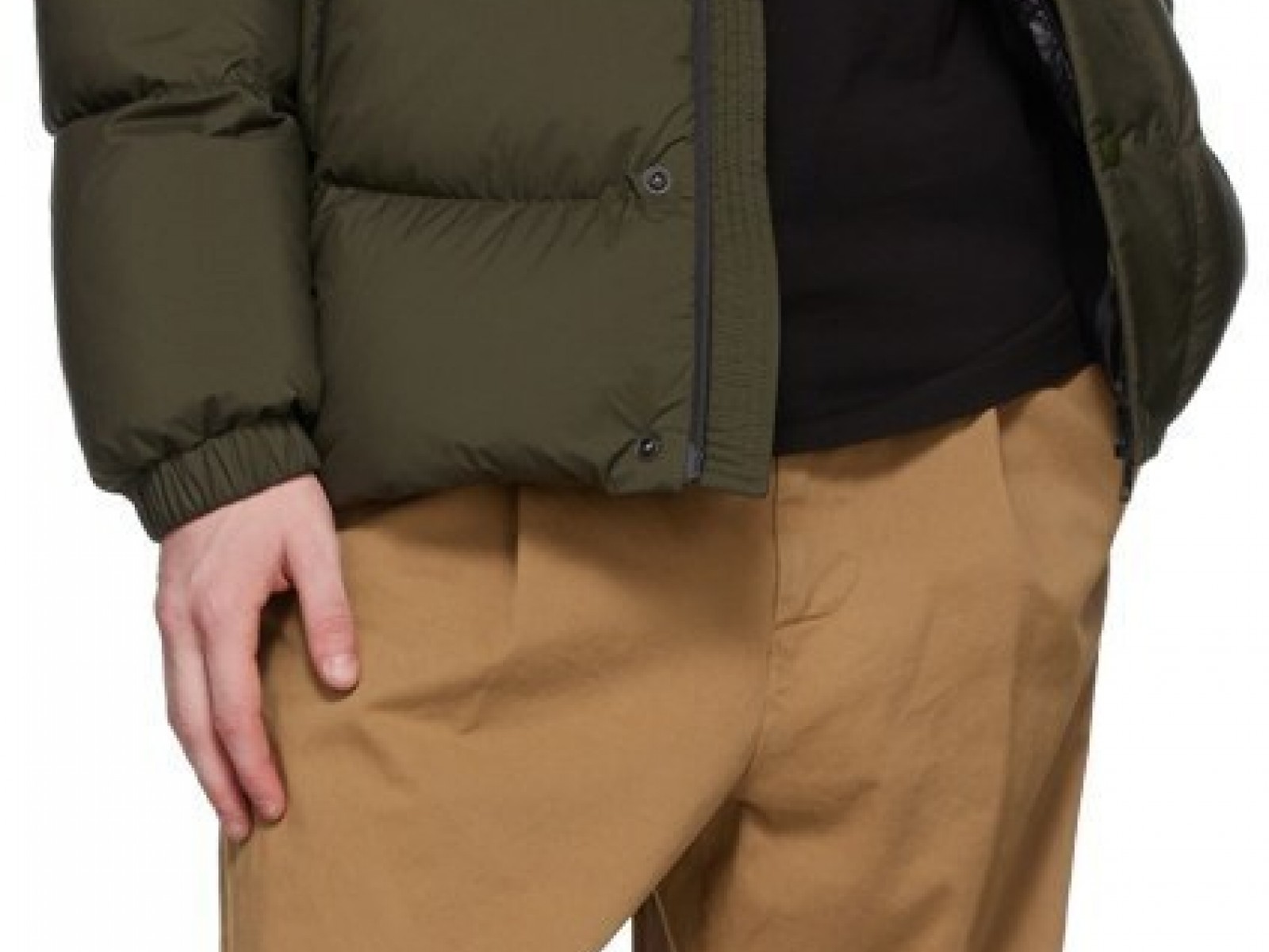 Moncler Khaki Down Timsit Jacket