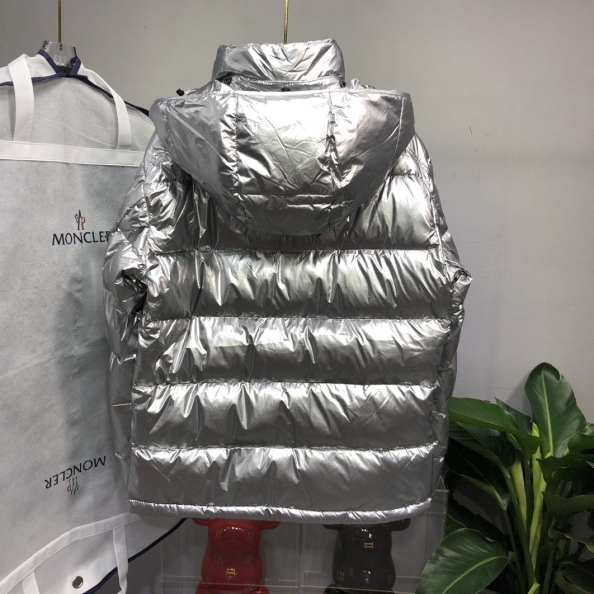 Moncler Maya Silver Colour