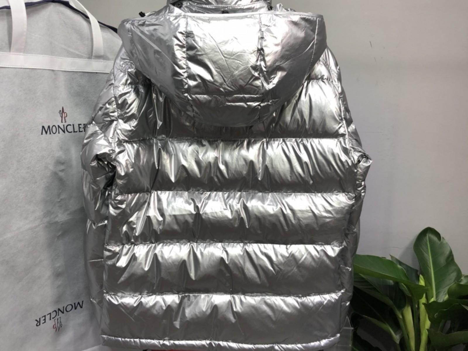 Moncler Maya Silver Colour