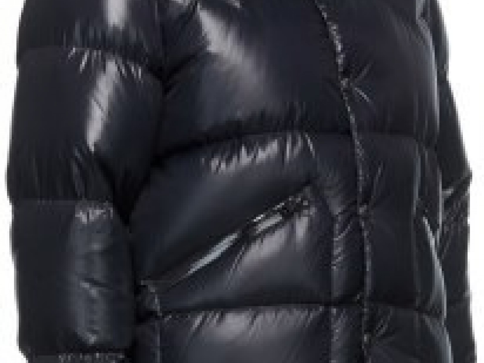 Moncler Navy Logo Down Jacket
