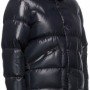 Moncler Navy Logo Down Jacket
