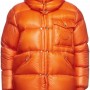 Moncler Orange Logo Down Jacket