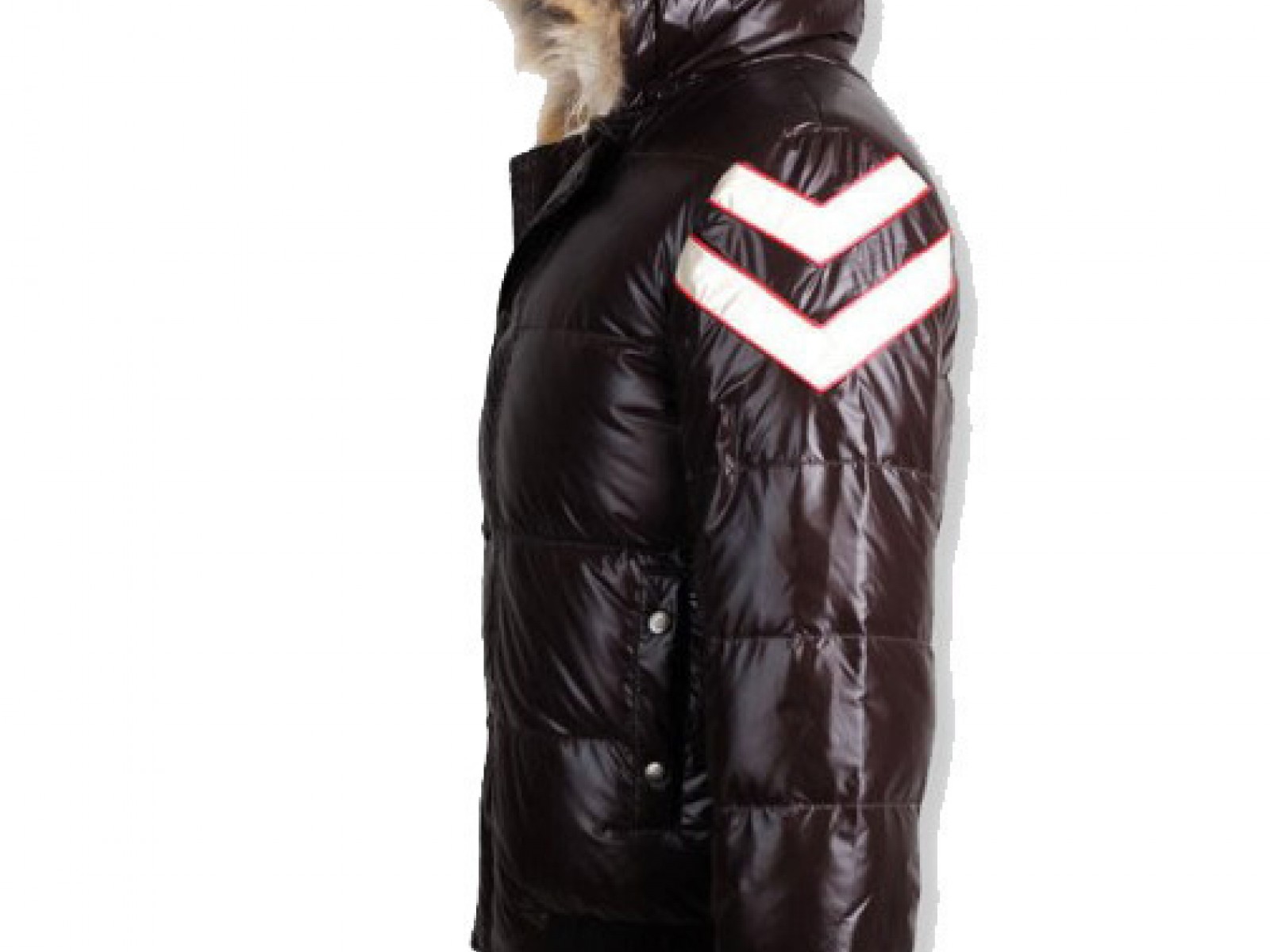 Moncler Alpes Fur Coat， Size 0-7