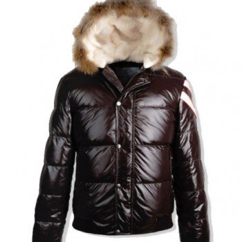 Moncler Alpes Fur Coat， Size 0-7