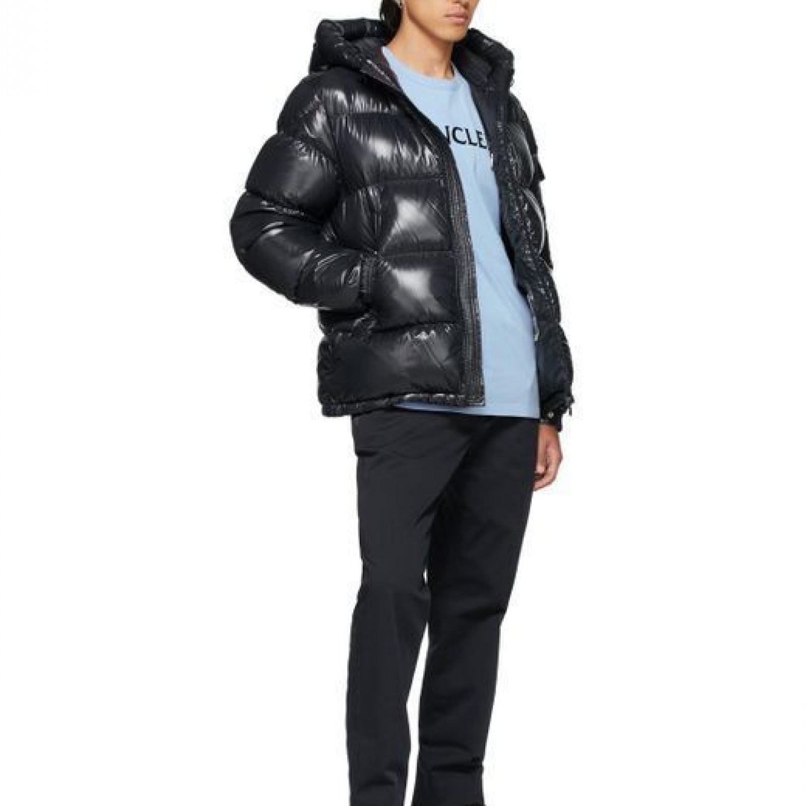 Moncler Mens Black Ecrins Down Jacket