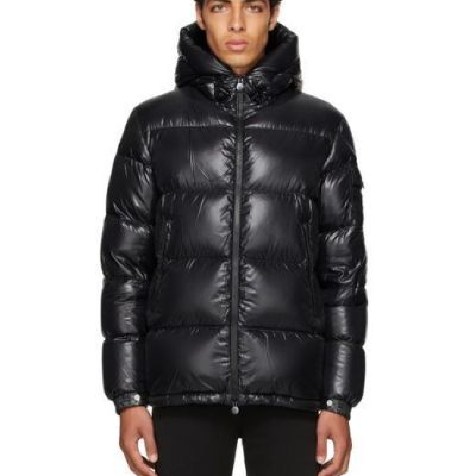 Moncler Mens Black Ecrins Down Jacket