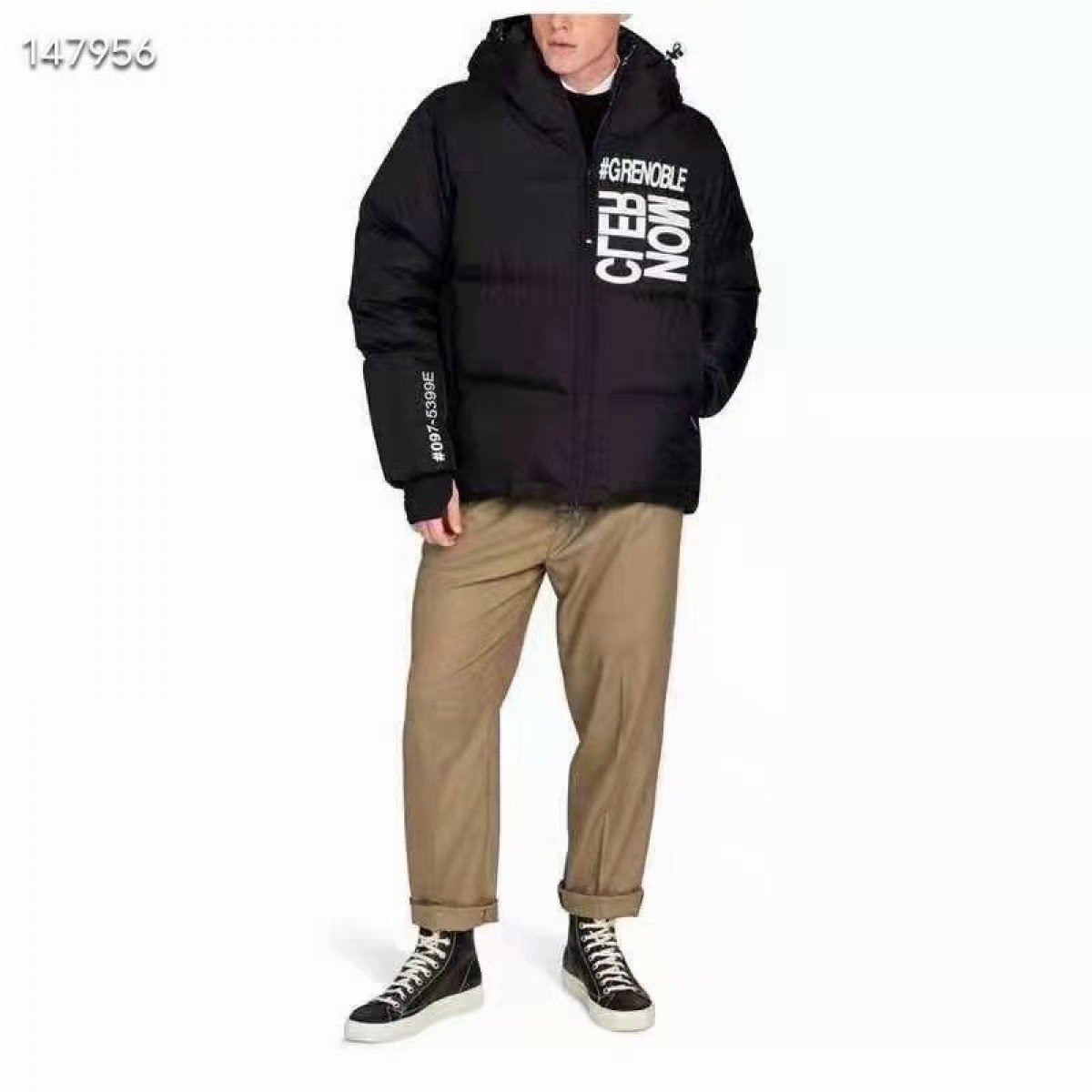 Moncler Men's Black Grenoble Mazod Jacket