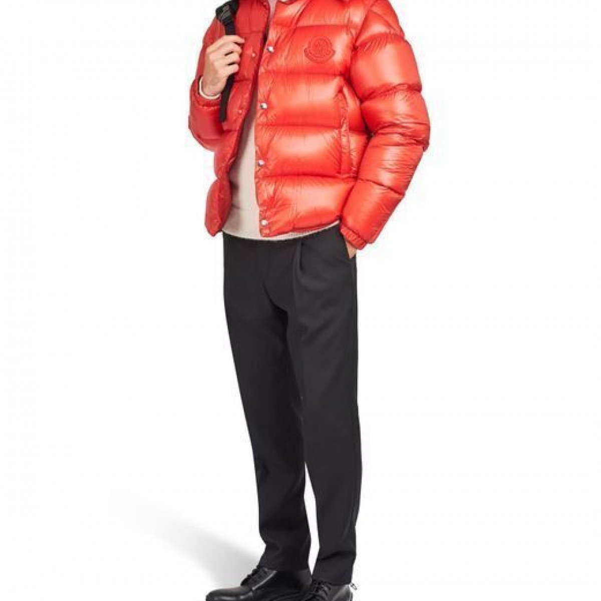 Moncler Men's Red Tarnos Down Jacket