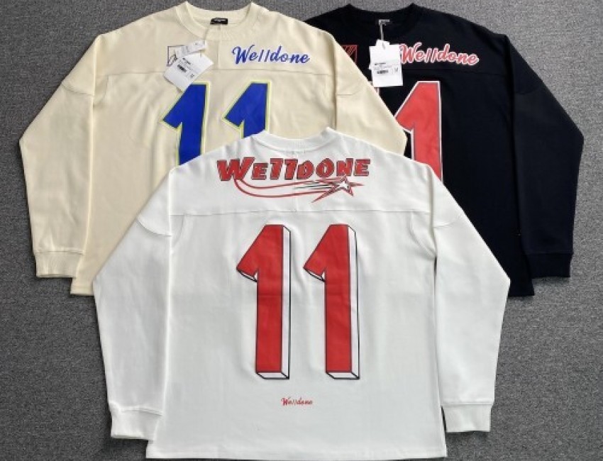 WE11DONE Crewneck