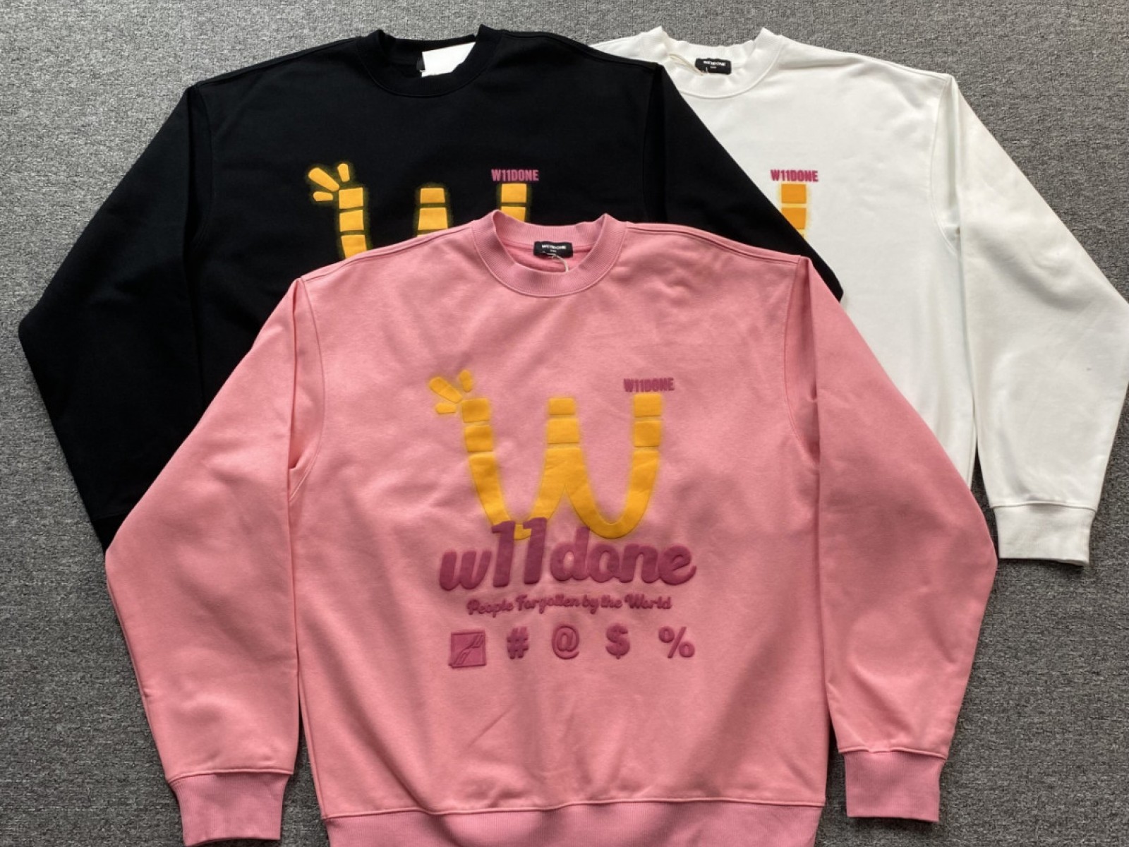 WE11DONE Crewneck
