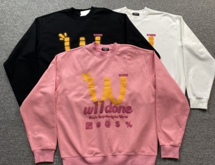WE11DONE Crewneck
