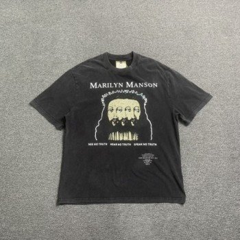 FOG Fear Of God ESSENTIALS Marilyn Manson T-shirt
