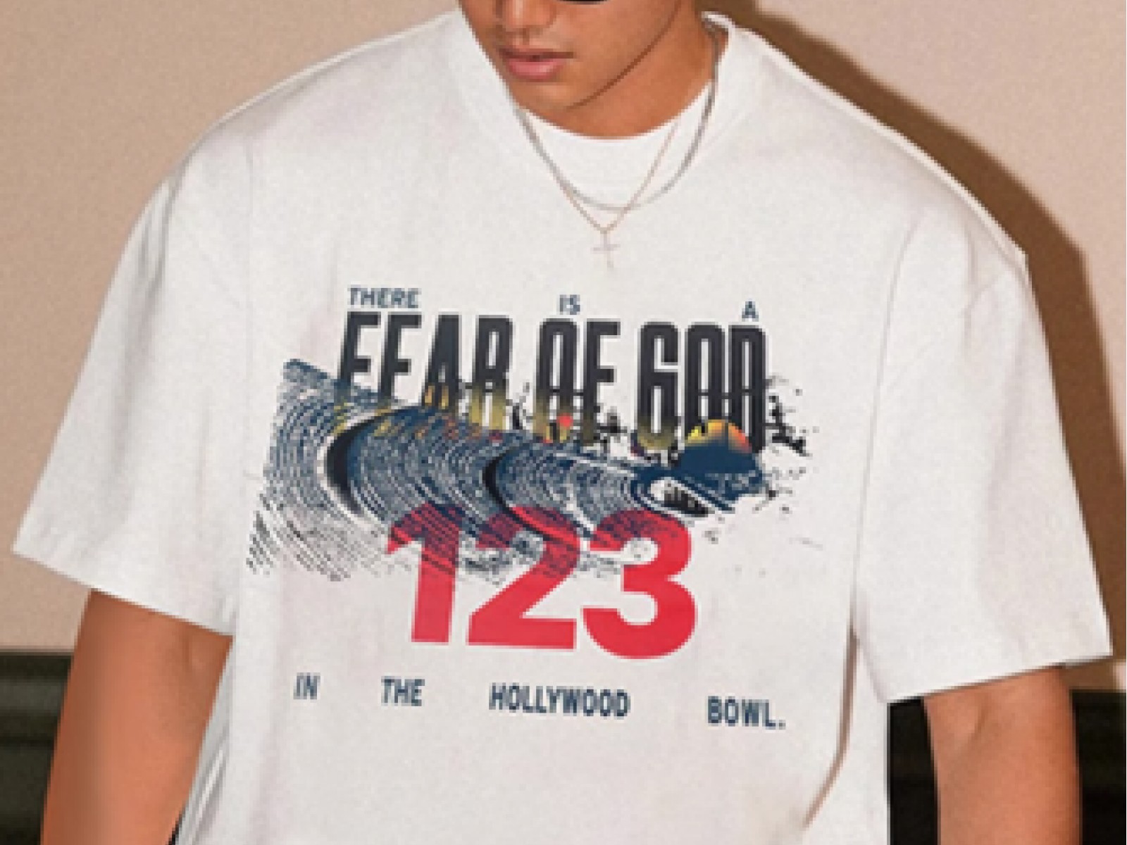 FEAR OF GOD x RRR 123 T-shirt