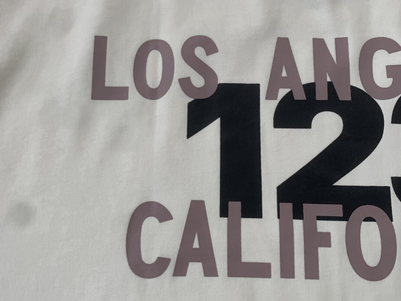 FEAR OF GOD x RRR 123 T-shirt